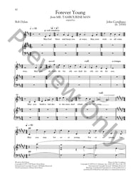 Forever Young piano sheet music cover